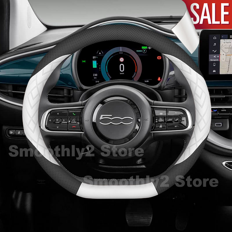 Car Steering Wheel Cover Anti Slip Breathable - 36CM Car Steering Wheel Cover For
