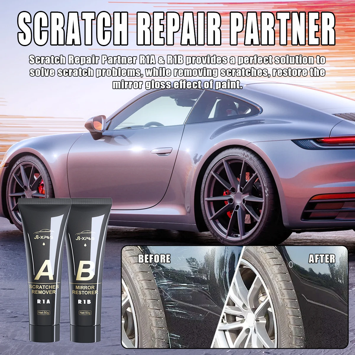 Car Scratch Remover Paste Pain - Car Scratch Repair Polishing Wax Paste review and price
