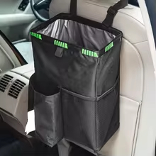 Black Car Waterproof Trash Bag - Waterproof Car Trash Can With Lid review and price