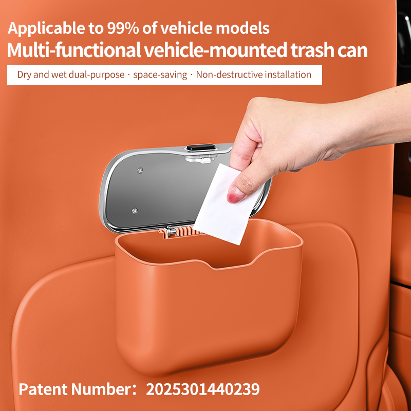 Car trash can with creative li - Waterproof Car Trash Can With Lid review and price