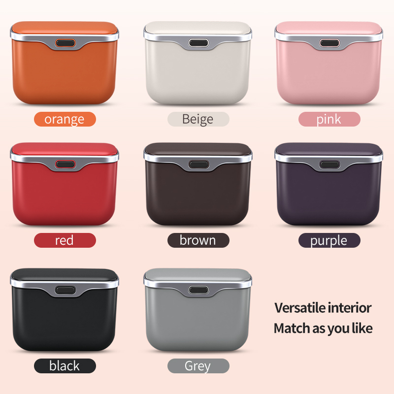 Car trash can with creative li - Waterproof Car Trash Can With Lid review and price